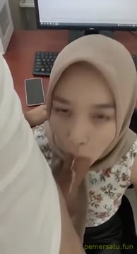 Hijab Viral Kantoran Ketagihan Ngentot Digilir Teman Kantor