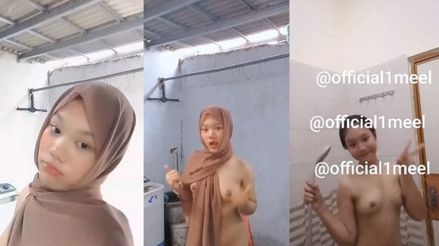 Bokep Indo Miss Imel Hijab Cantik Mandi Bugil Sange